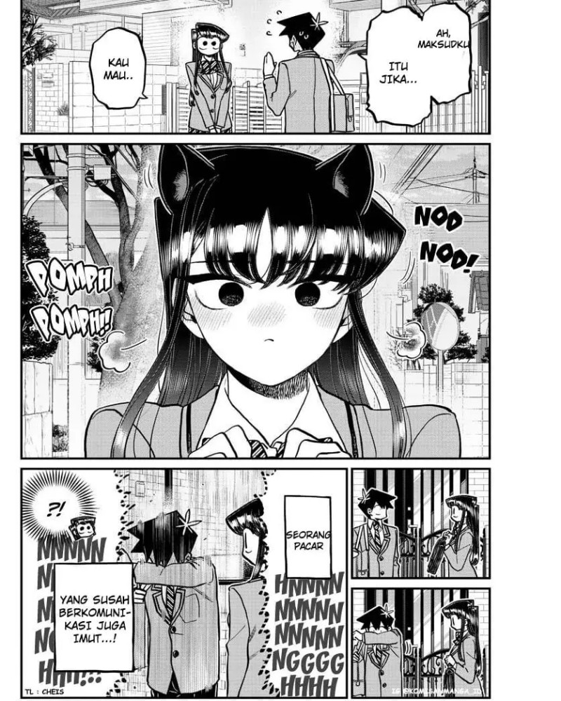 Komi-san wa Komyushou Desu. Chapter 314