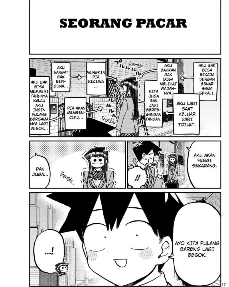 Komi-san wa Komyushou Desu. Chapter 314