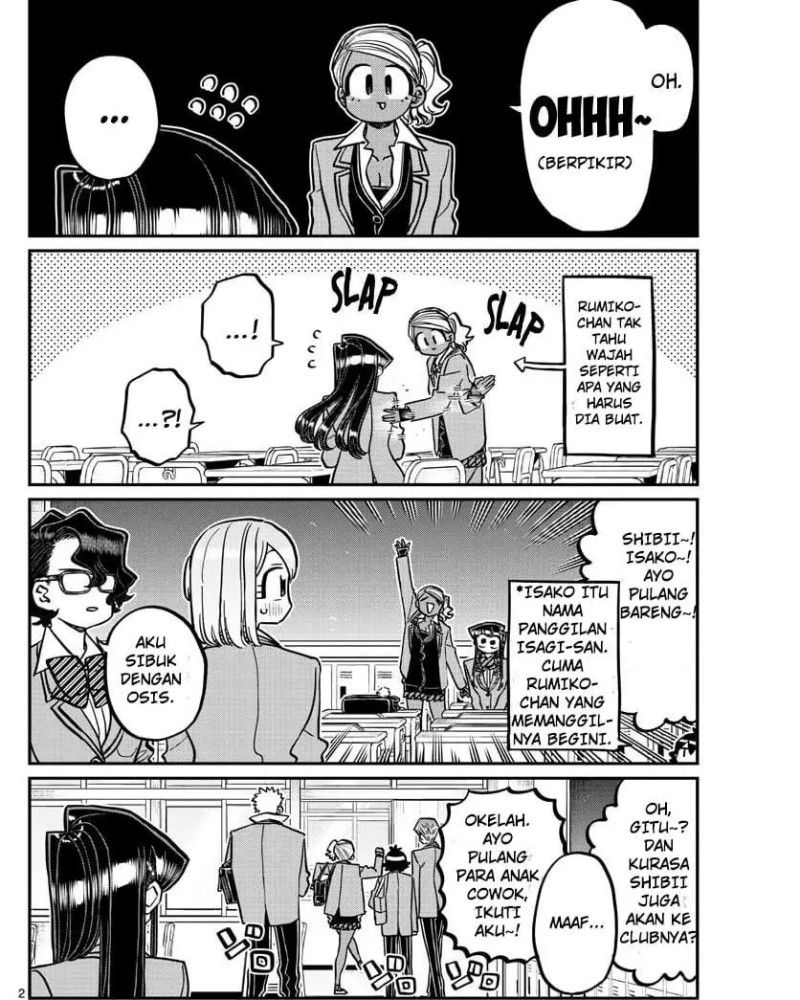 Komi-san wa Komyushou Desu. Chapter 314