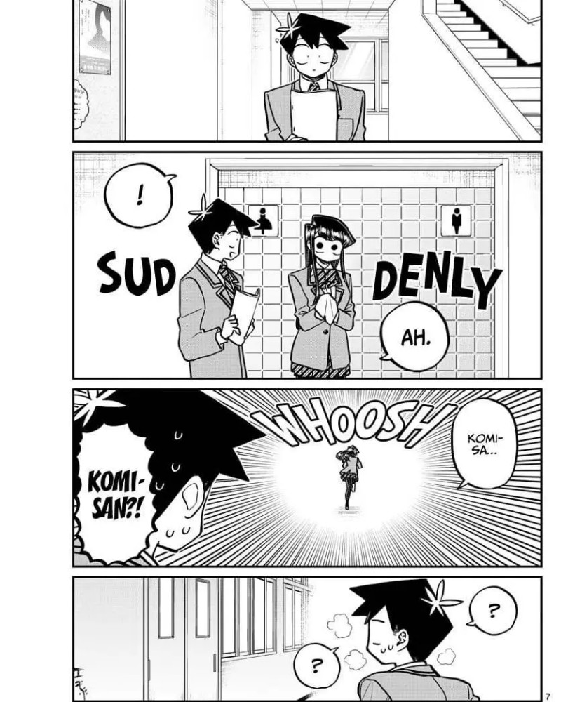 Komi-san wa Komyushou Desu. Chapter 314