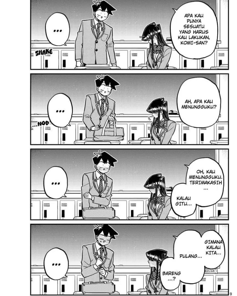 Komi-san wa Komyushou Desu. Chapter 314