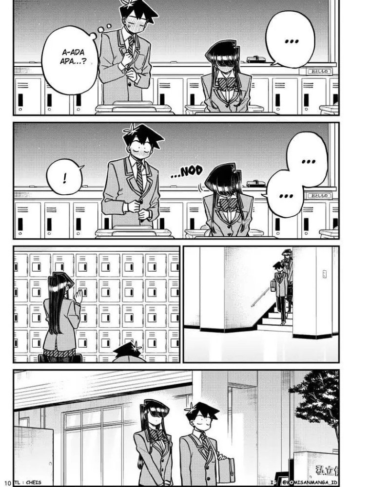 Komi-san wa Komyushou Desu. Chapter 314