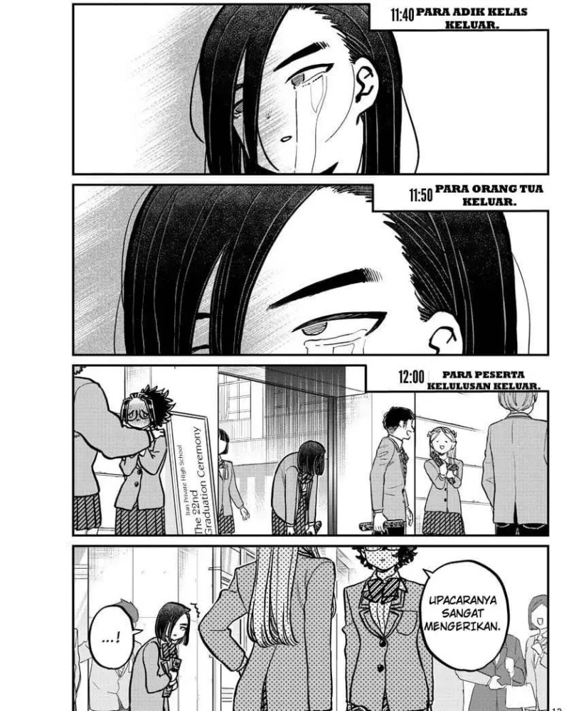 Komi-san wa Komyushou Desu. Chapter 315