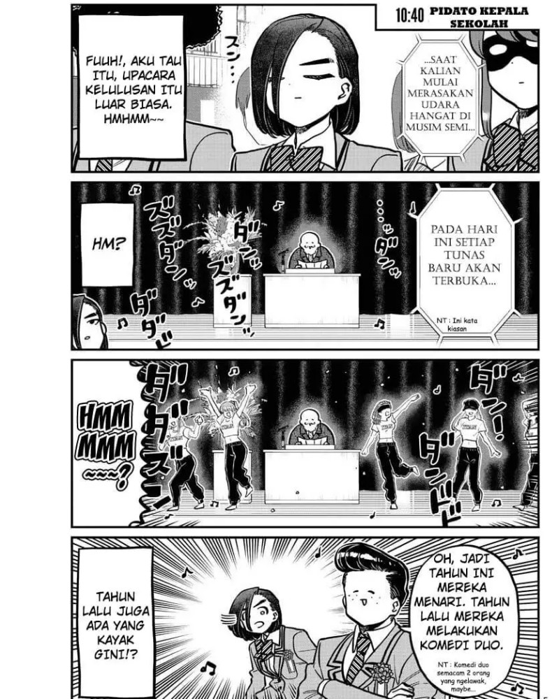 Komi-san wa Komyushou Desu. Chapter 315