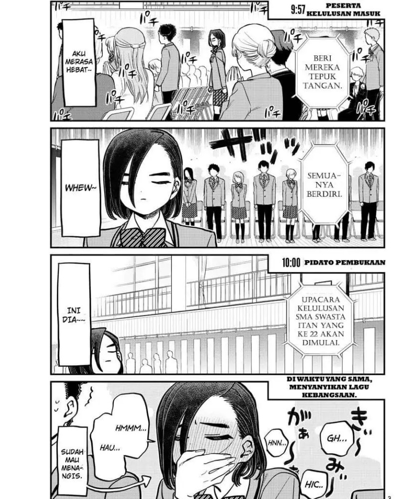 Komi-san wa Komyushou Desu. Chapter 315