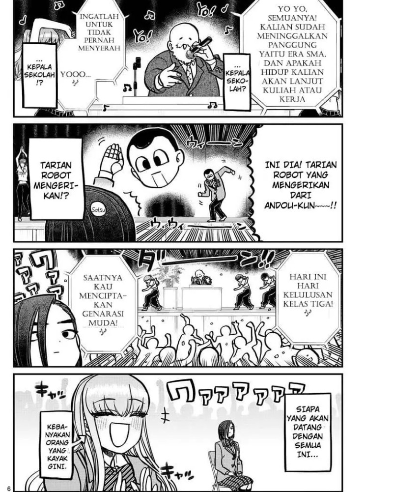 Komi-san wa Komyushou Desu. Chapter 315