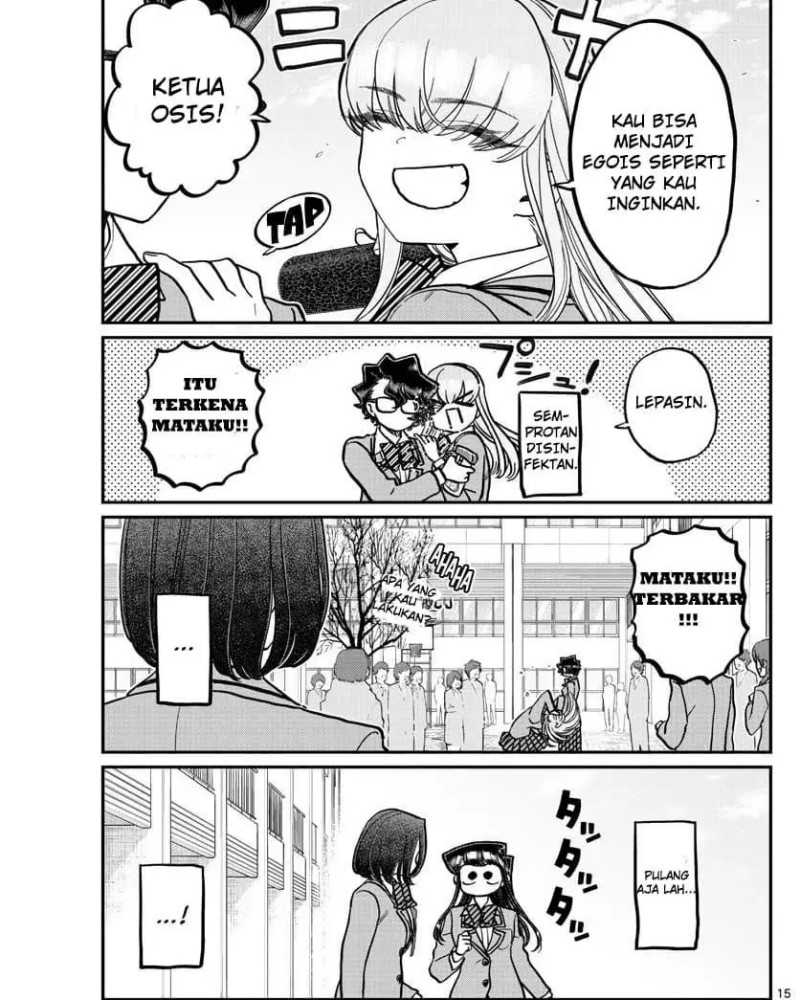 Komi-san wa Komyushou Desu. Chapter 315