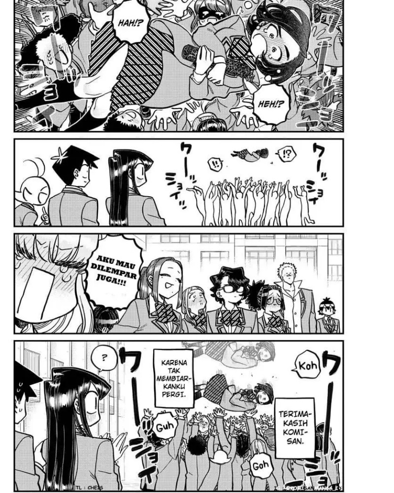 Komi-san wa Komyushou Desu. Chapter 315