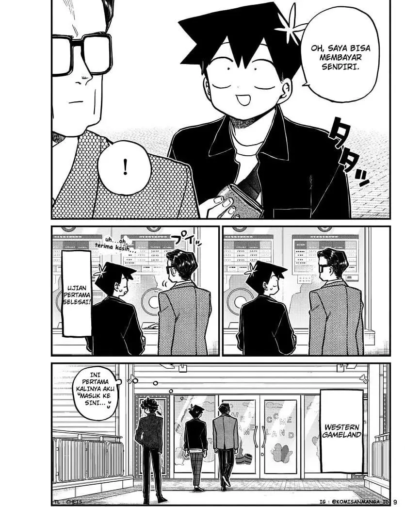 Komi-san wa Komyushou Desu. Chapter 317