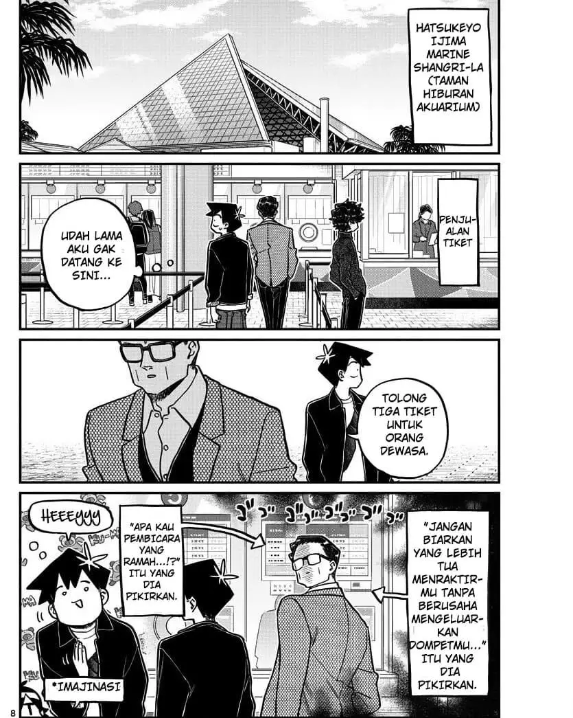 Komi-san wa Komyushou Desu. Chapter 317