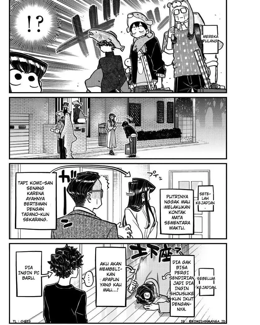 Komi-san wa Komyushou Desu. Chapter 317