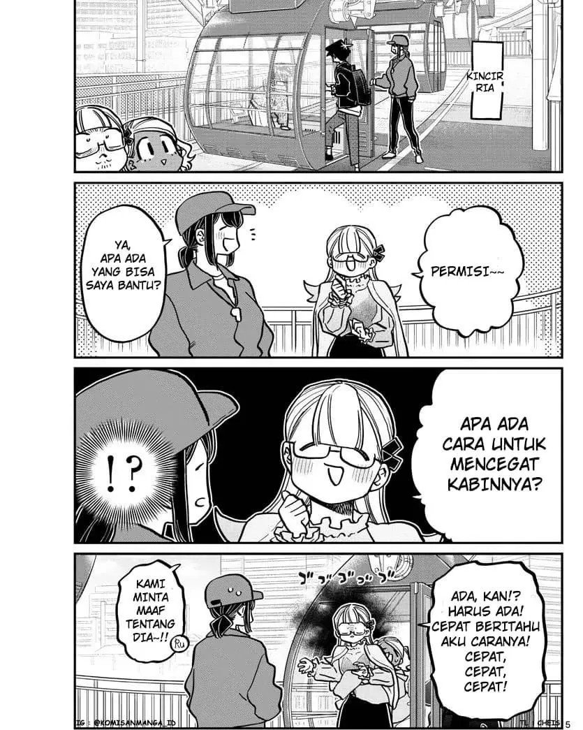 Komi-san wa Komyushou Desu. Chapter 321