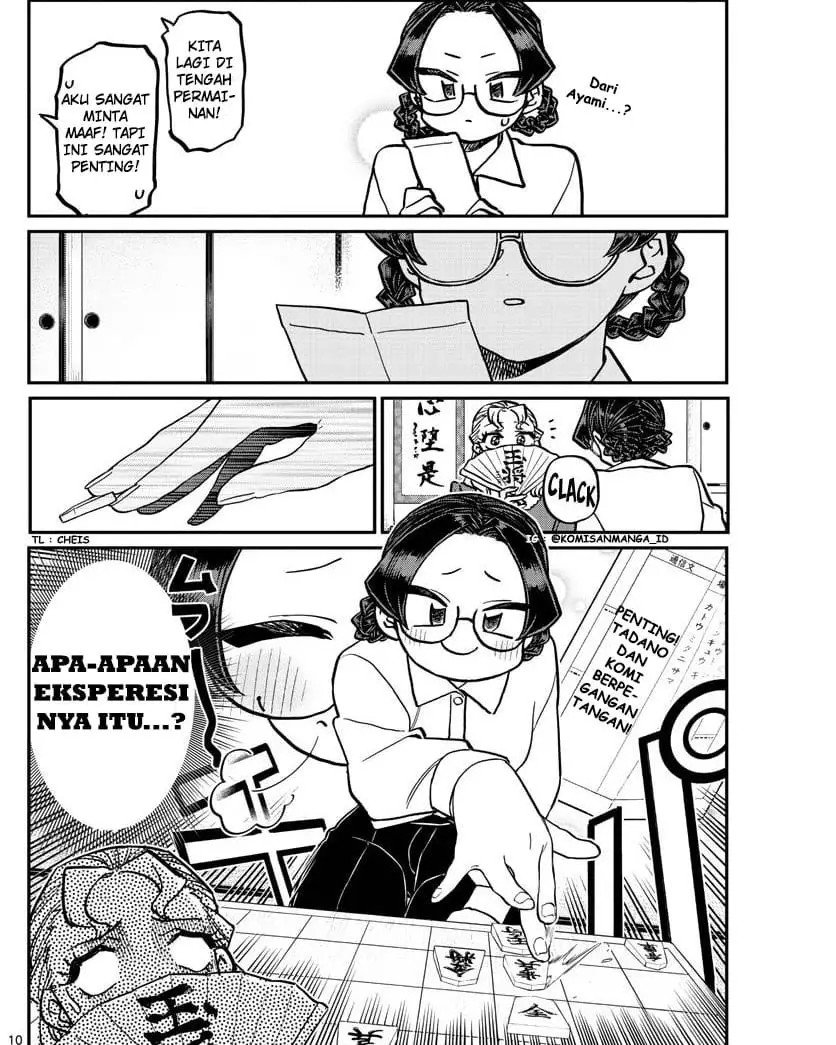 Komi-san wa Komyushou Desu. Chapter 321