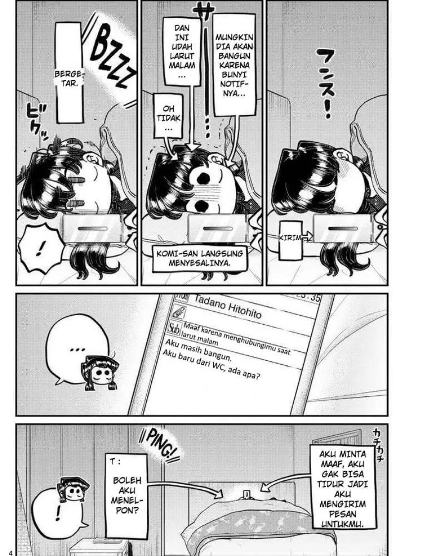 Komi-san wa Komyushou Desu. Chapter 324