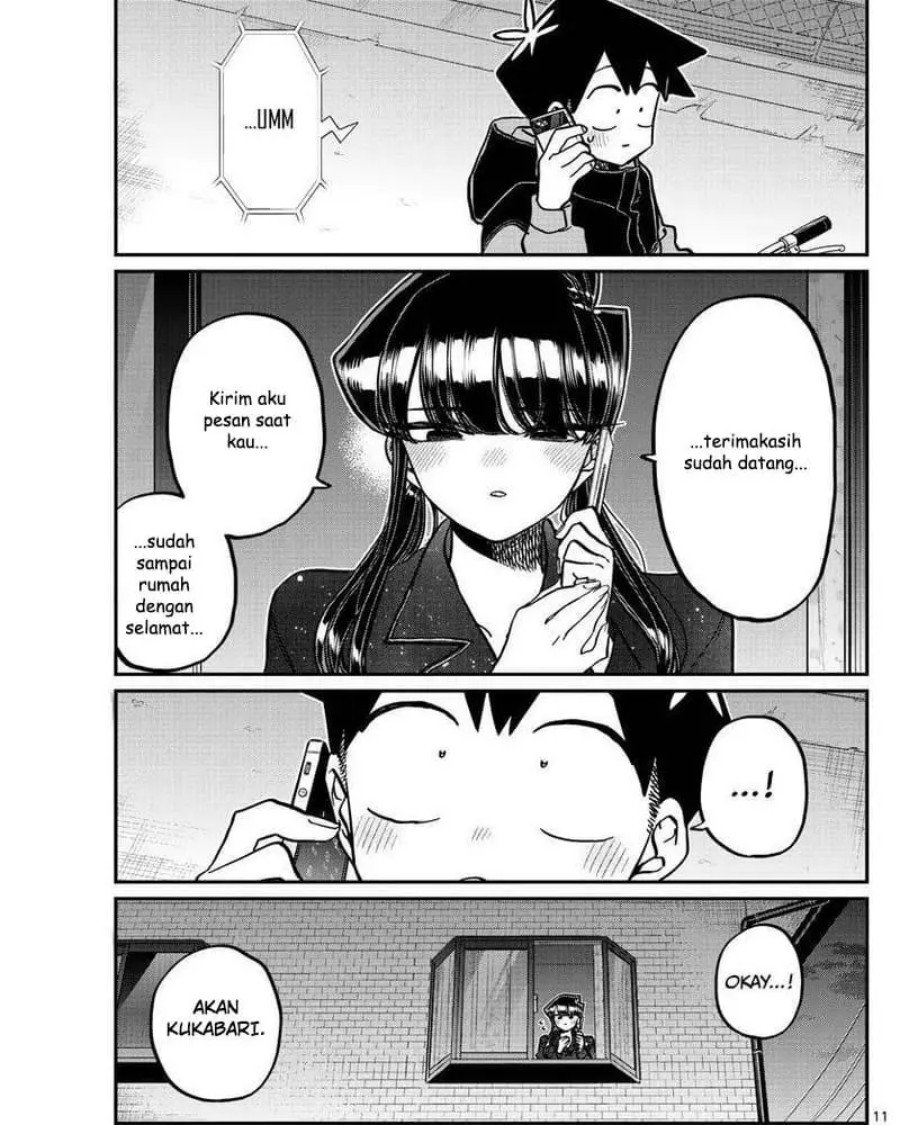 Komi-san wa Komyushou Desu. Chapter 324