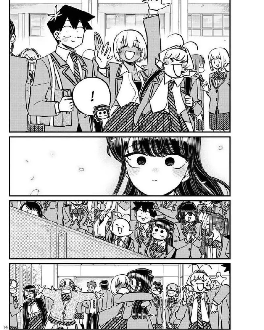 Komi-san wa Komyushou Desu. Chapter 324