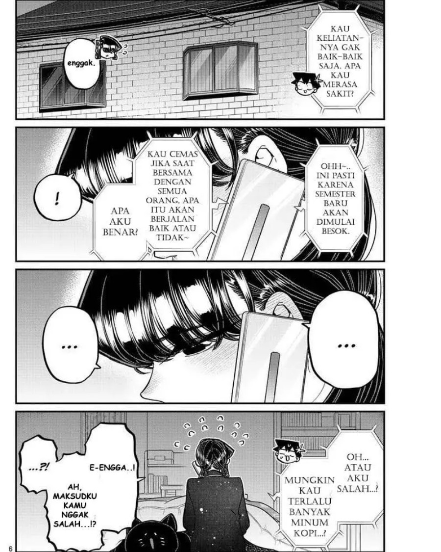 Komi-san wa Komyushou Desu. Chapter 324