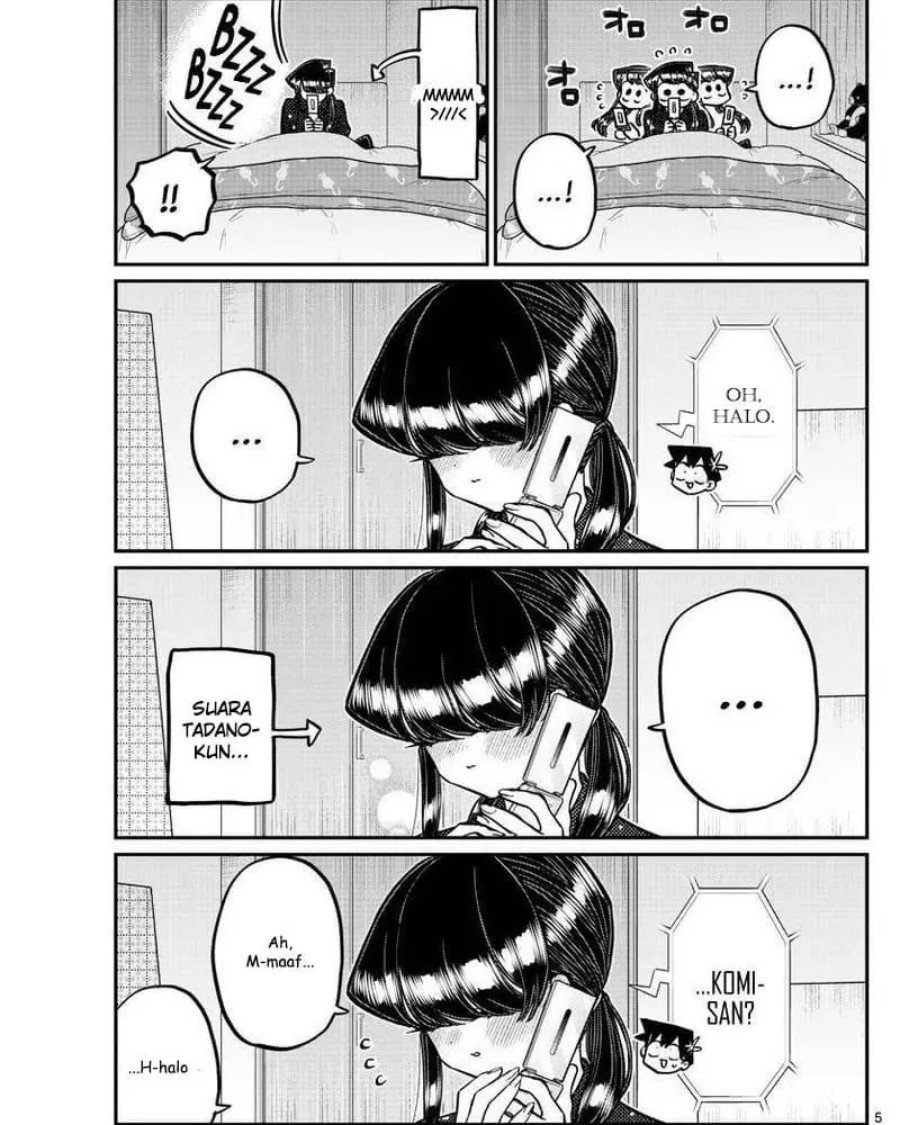 Komi-san wa Komyushou Desu. Chapter 324