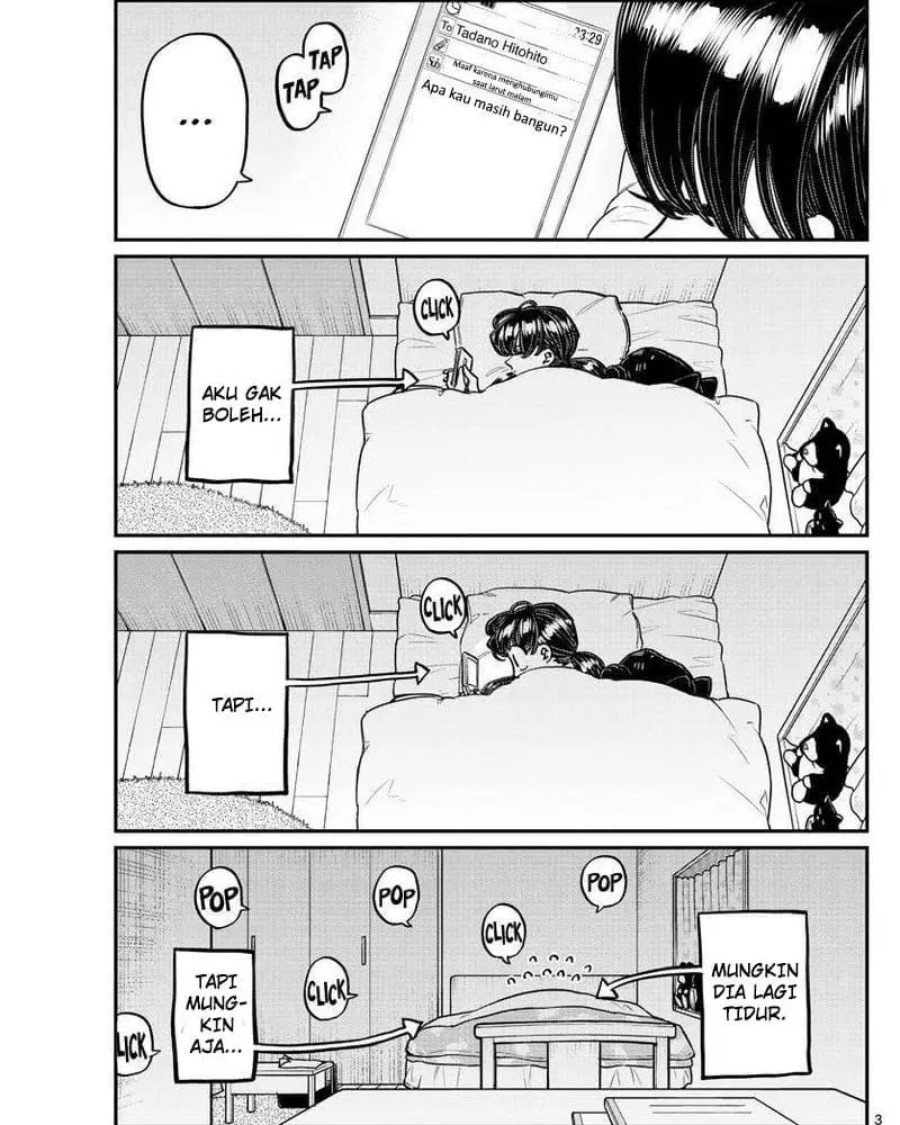 Komi-san wa Komyushou Desu. Chapter 324