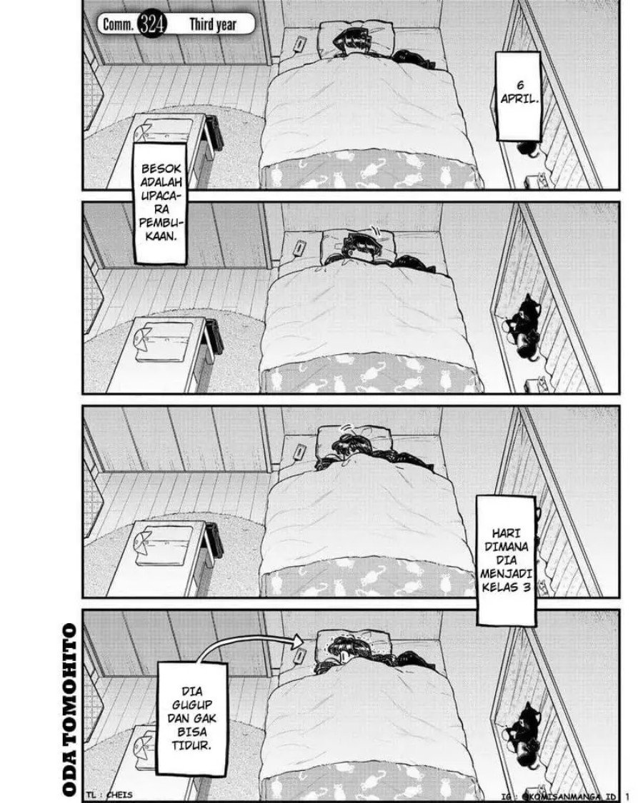 Komi-san wa Komyushou Desu. Chapter 324