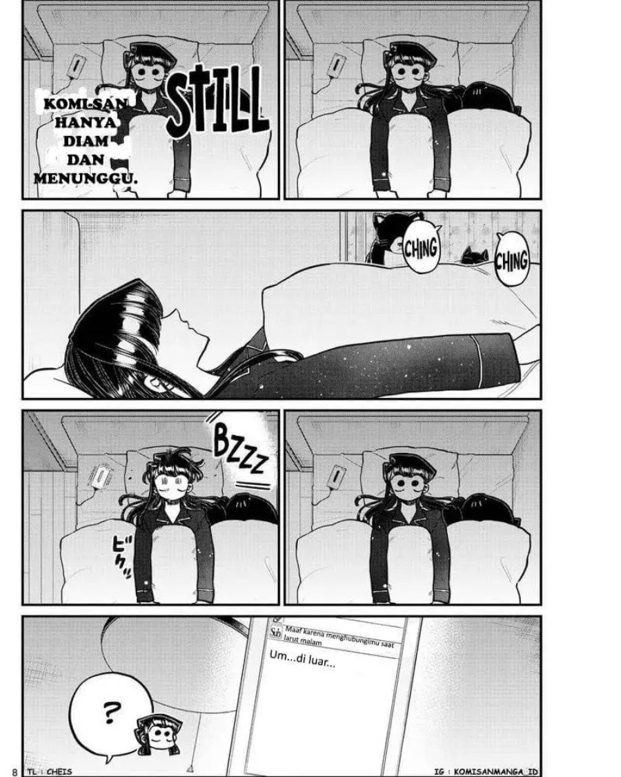 Komi-san wa Komyushou Desu. Chapter 324