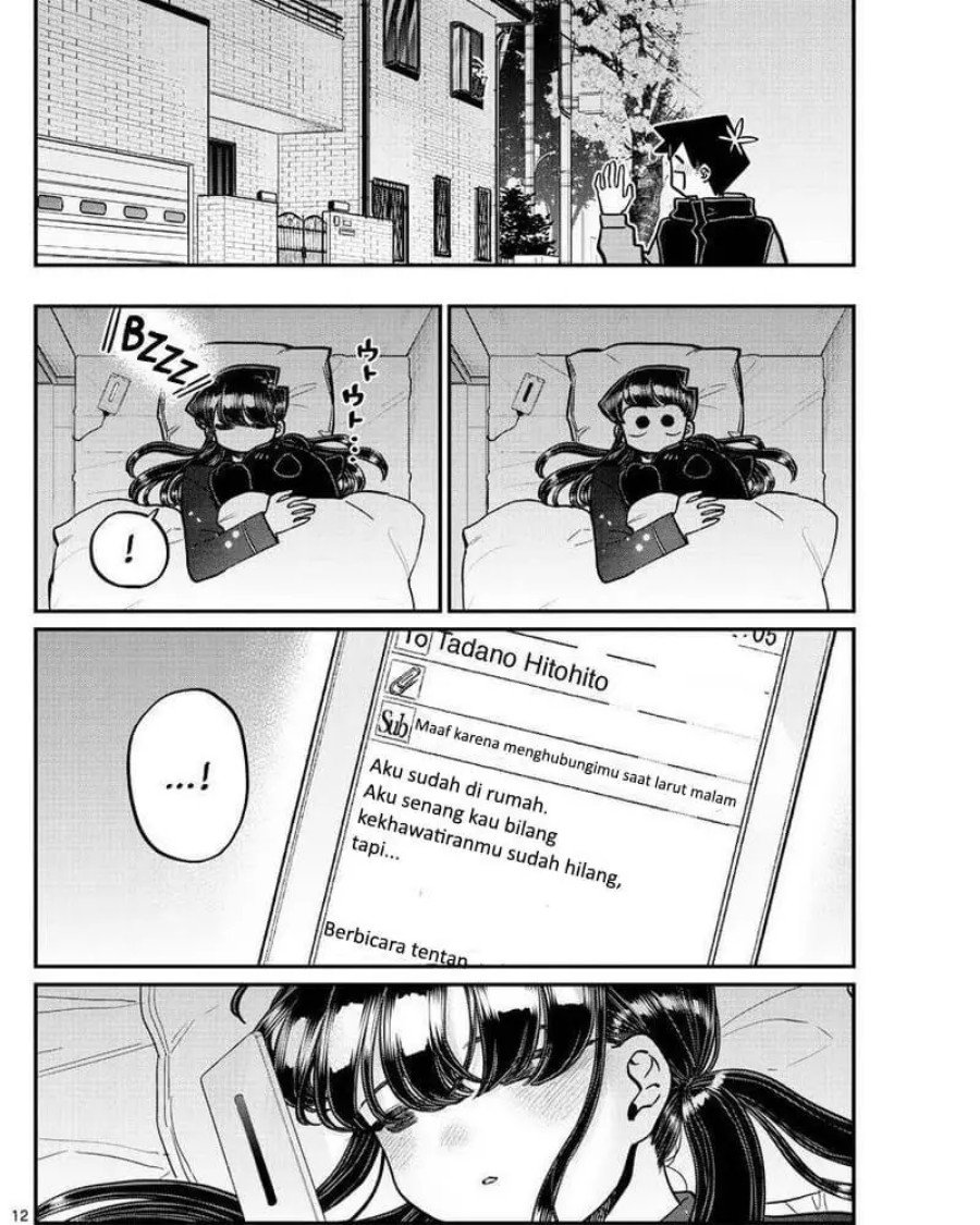 Komi-san wa Komyushou Desu. Chapter 324