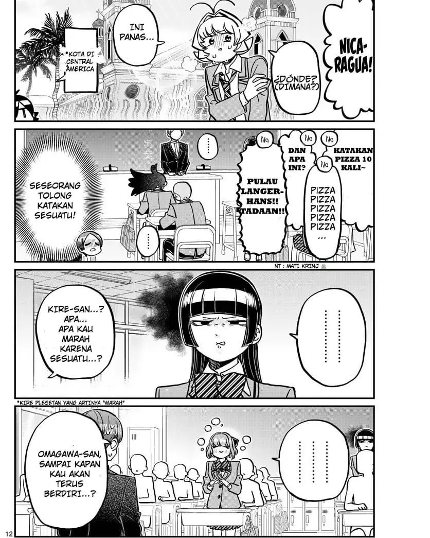 Komi-san wa Komyushou Desu. Chapter 325