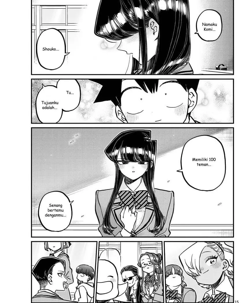 Komi-san wa Komyushou Desu. Chapter 325