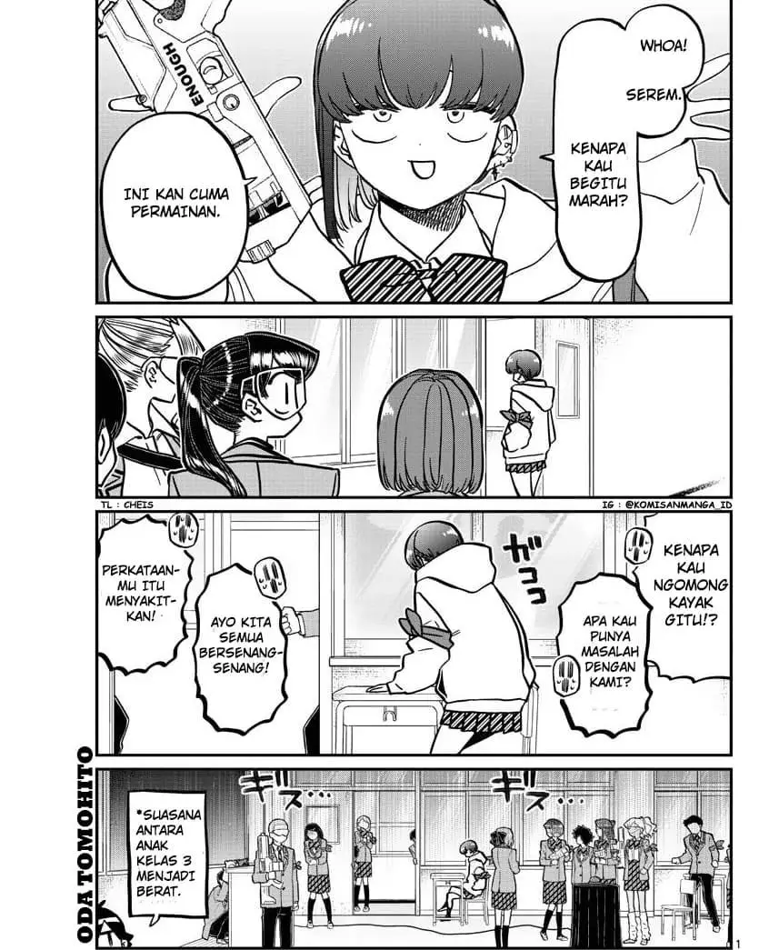 Komi-san wa Komyushou Desu. Chapter 331