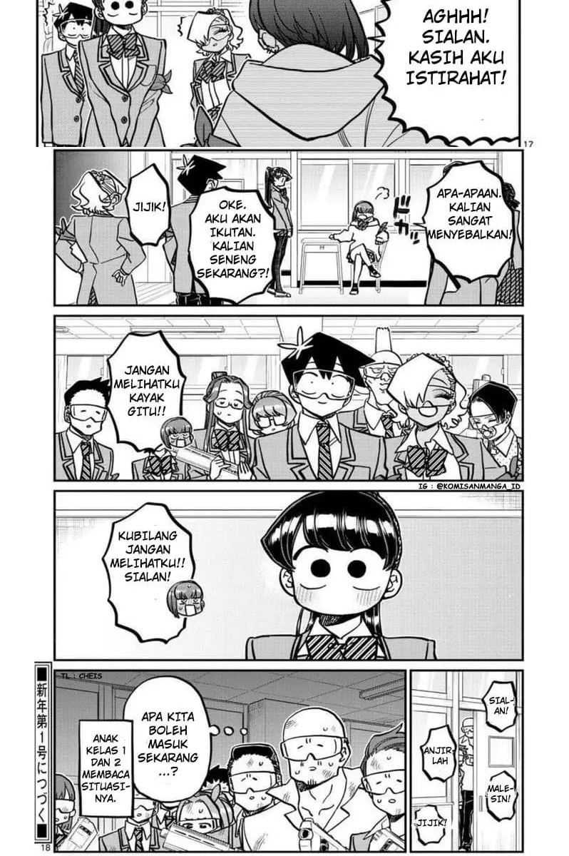 Komi-san wa Komyushou Desu. Chapter 332