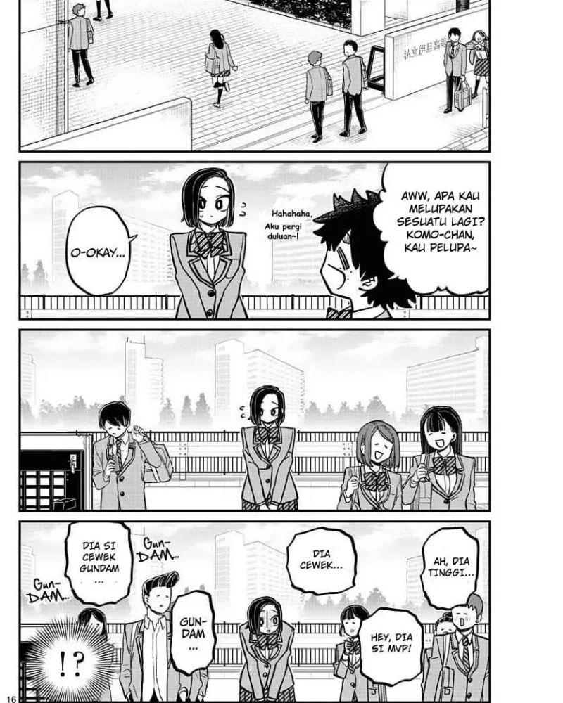 Komi-san wa Komyushou Desu. Chapter 334