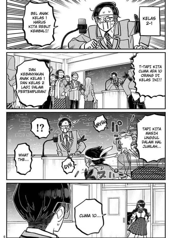 Komi-san wa Komyushou Desu. Chapter 334