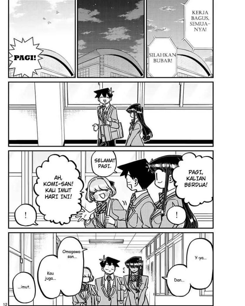 Komi-san wa Komyushou Desu. Chapter 334