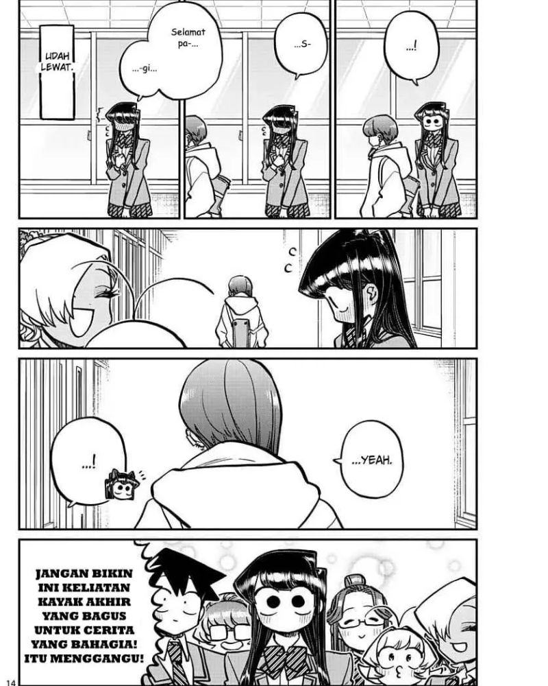 Komi-san wa Komyushou Desu. Chapter 334