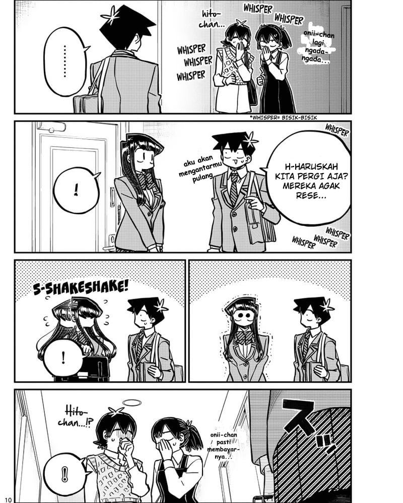 Komi-san wa Komyushou Desu. Chapter 338