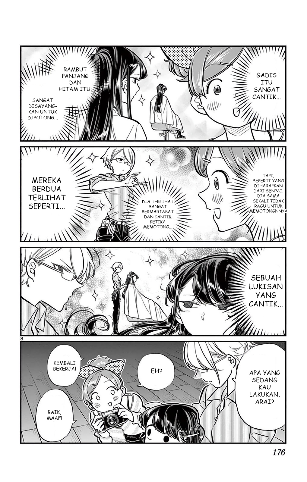 Komi-san wa Komyushou Desu. Chapter 34