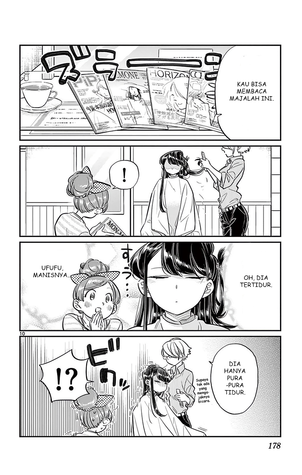 Komi-san wa Komyushou Desu. Chapter 34