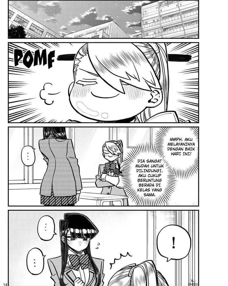 Komi-san wa Komyushou Desu. Chapter 342