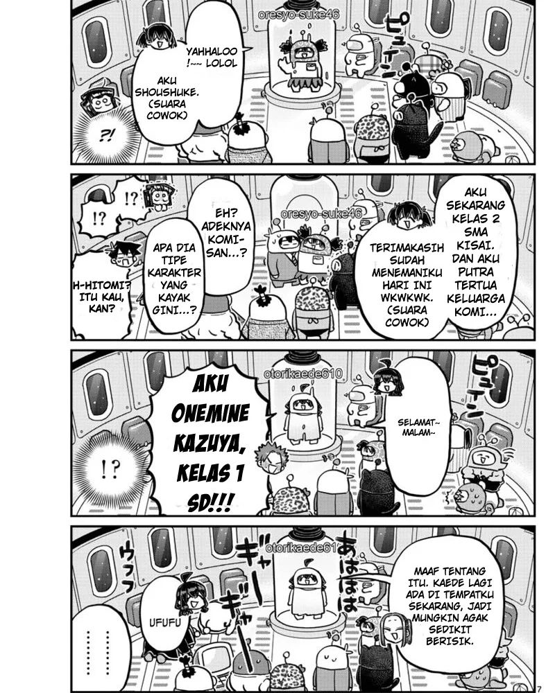 Komi-san wa Komyushou Desu. Chapter 352