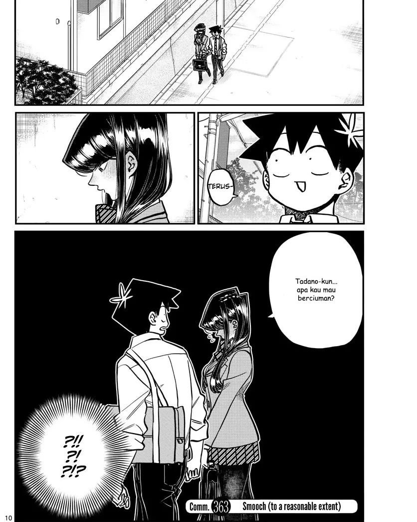 Komi-san wa Komyushou Desu. Chapter 363