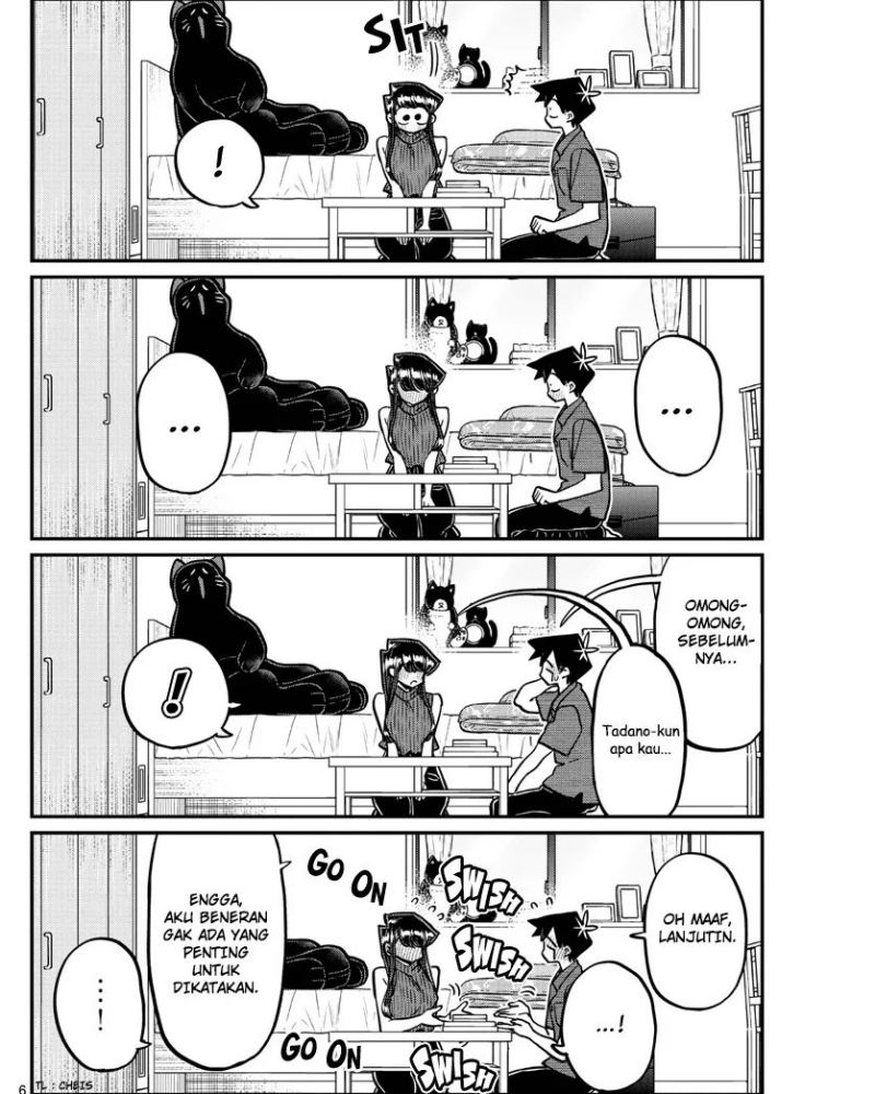 Komi-san wa Komyushou Desu. Chapter 374