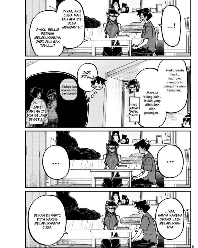 Komi-san wa Komyushou Desu. Chapter 374