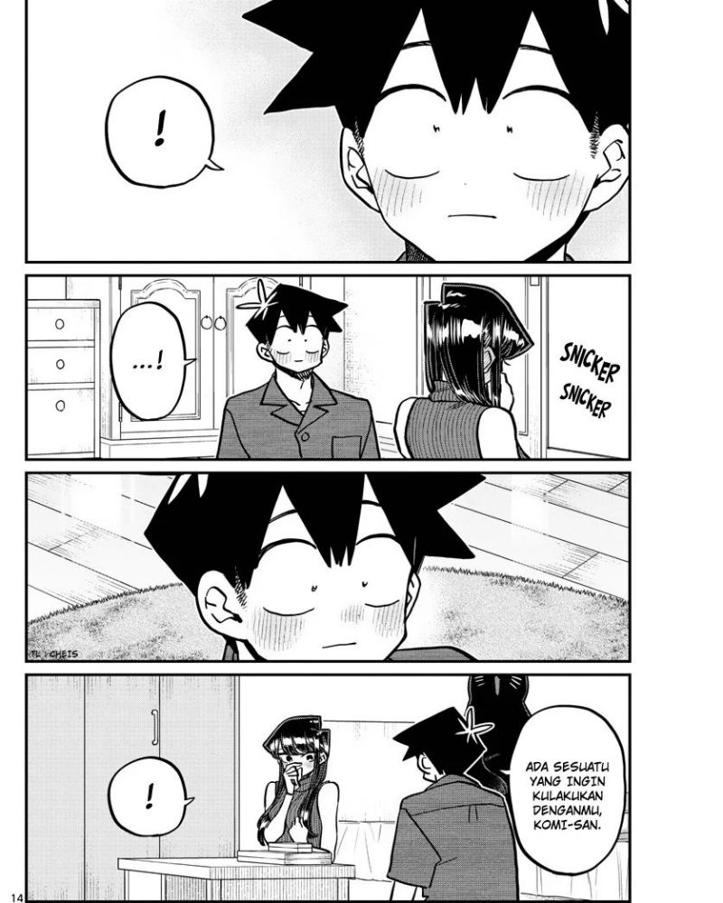 Komi-san wa Komyushou Desu. Chapter 374