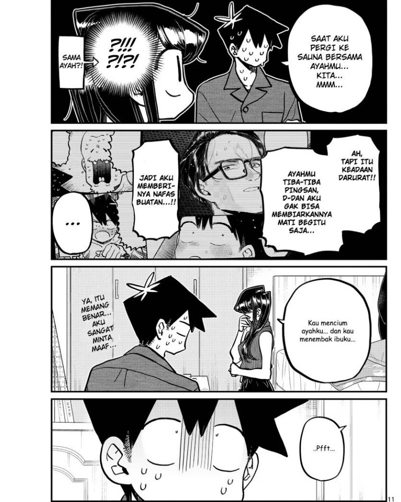 Komi-san wa Komyushou Desu. Chapter 374