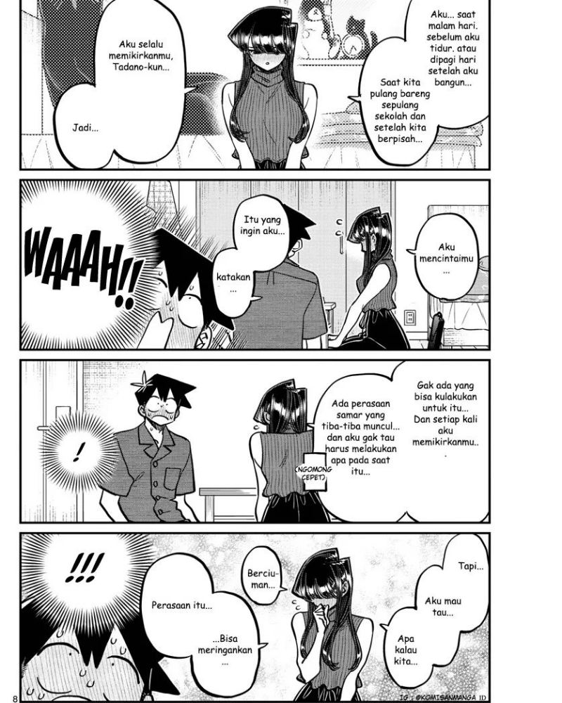 Komi-san wa Komyushou Desu. Chapter 374