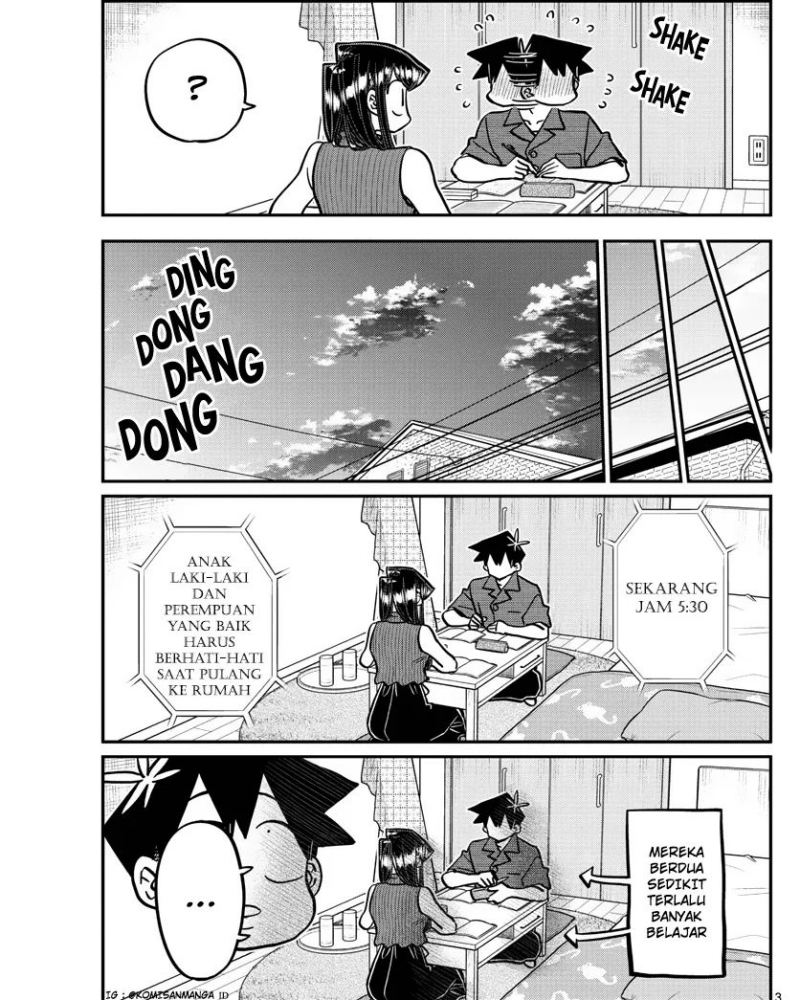 Komi-san wa Komyushou Desu. Chapter 374