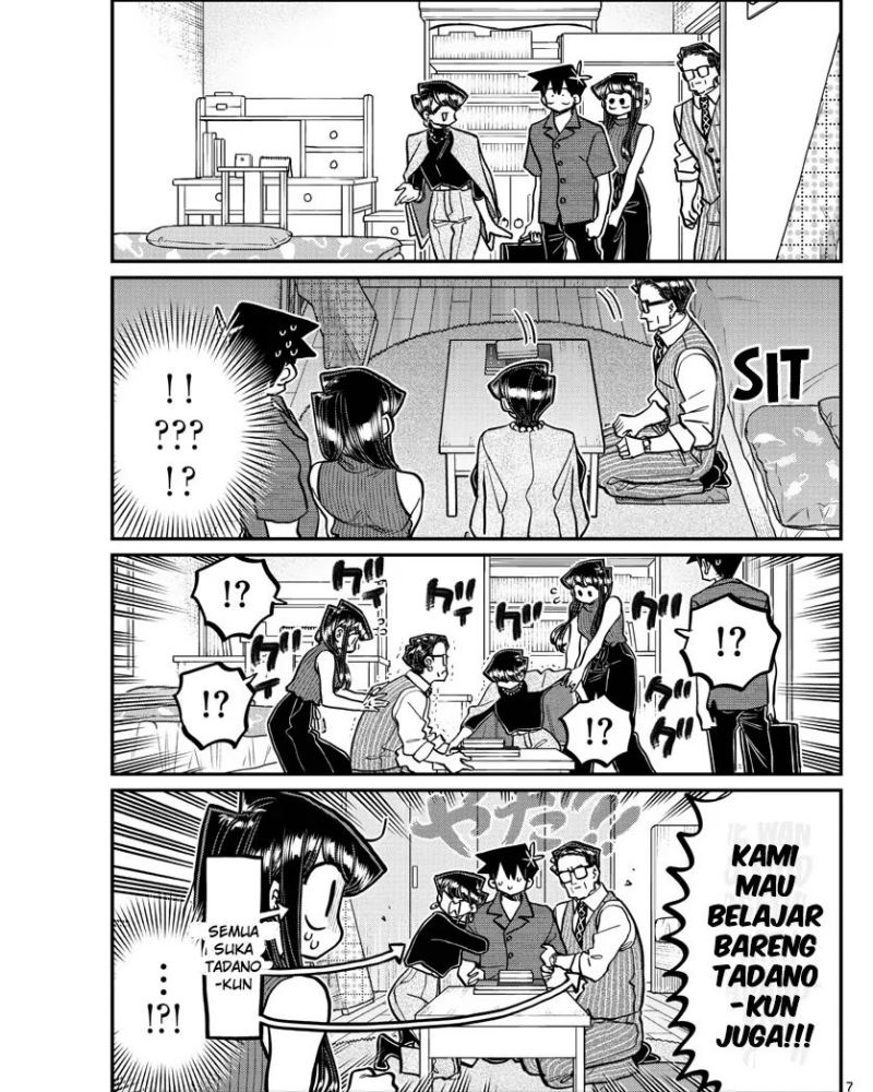 Komi-san wa Komyushou Desu. Chapter 377