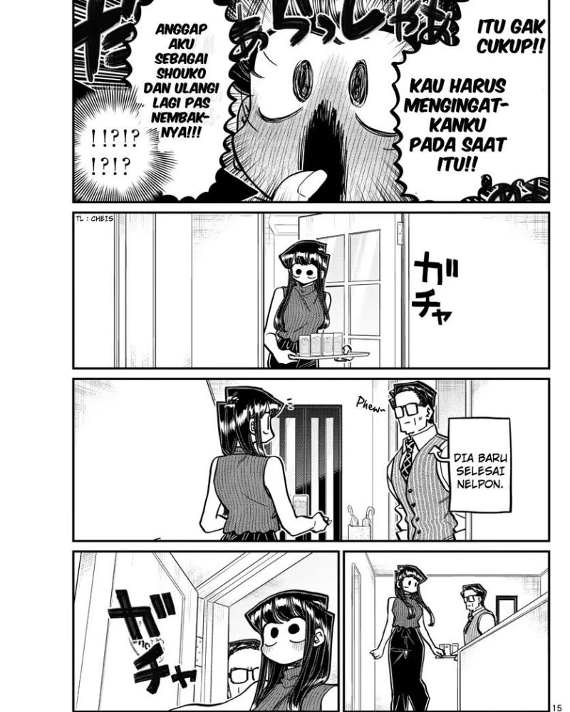 Komi-san wa Komyushou Desu. Chapter 377