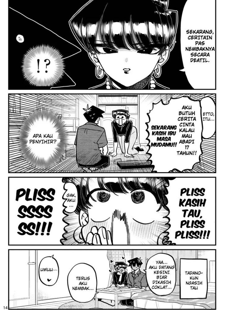 Komi-san wa Komyushou Desu. Chapter 377