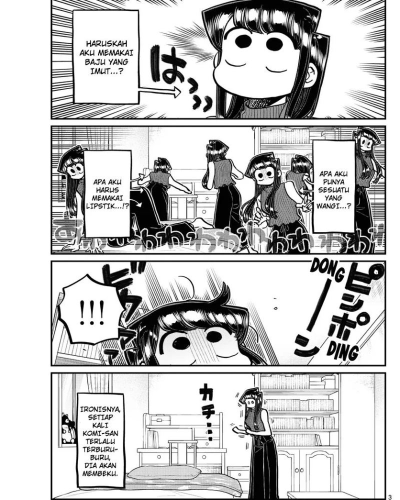 Komi-san wa Komyushou Desu. Chapter 377